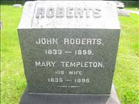 Roberts, John and Mary (Templeton)